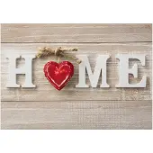 Kärkkäinen Artgeist Home Heart (Red) itseliimautuva fototapetti