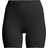Casall Women's Regular Waist Biker Black L