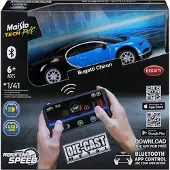 Maisto Tech Kauko-ohjattava Auto Mini Metal Die-Cast Bluetooth Bugatti Chiron 1:41