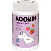 Kärkkäinen Moomin C&D-vitamiini marja purutabletti 90tabl ravintolisä