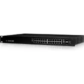 Ubiquiti Networks ES-24-250W verkkokytkin Hallittu L2/L3 Gigabit Ethernet (10/100/1000) Power over Ethernet -tuki 1U Musta (ES-24-250W)