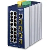 Planet IGS-6325-16T4S, Hallittu, L3, Gigabit Ethernet (10/100/1000), Täysin kaksipuolinen, Seinäkiinnitteinen