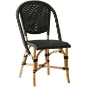 Sika-Design Sofie Kahvilatuoli - Tuolit Rottinki Musta - 9166BLBL