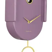 Karlsson seinäkello Tweet light mauve KA6069PU