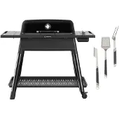 Everdure FURNACE Gen III kaasugrilli Premium-työkalupaketilla, musta