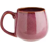 Madam Stoltz Muki nvärinen - Kahvikupit Kivitavara Luumu - ATPX-CS-GR001