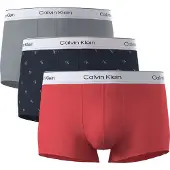 Calvin Klein Lv00nb4389 Trunk Low Rise Boxerit 3 Yksiköt