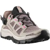Salomon Women's Techamphibian 5 Silver Sage/Iron/Knockout Pink Muut kengät 37 1/3
