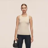 Casall Essential Racerback Tank - Cream - S