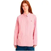 Timberland Popeline Stripe Pitkähihainen Kauluspaita