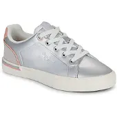 Pepe Jeans for woman/girl. PGS300004 Trainers Kenton Galactic silver (35), Flat, Laces, Casual, children's fashion