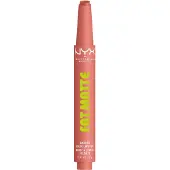 NYX Fat Matte Slick Click Lip Balm, 02 Cashemere Cutie