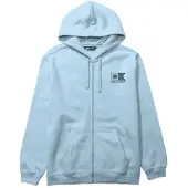 Salty Crew Stitched Vetoketjullinen huppari clear sky Koko L