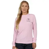 Salty Crew Archway Sunshirt Longsleeve Lycra pinkki, XL