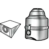 Nordic Quality Mni 2154 pölynimuripussit, 5 kpl.