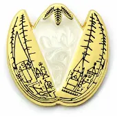 The Carat Shop Carat Shop - Golden Egg Pinbadge (HPPB0380)