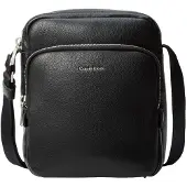 Calvin Klein Olkalaukku 'RAISED POCKET REPORTER TRACOLLINA' musta