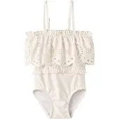 Lil´ Atelier Nmffergie Swimsuit Lil - Cream - 92