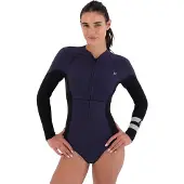 Hurley Air Texture 2/2 Mm Naisten Pitkähihainen Shorty-märkäpuku Etuvetoketjulla