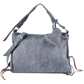 Desigual Olkalaukku sininen denim