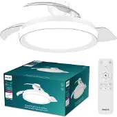 Philips Bliss kattotuuletinvalaisin, LED, IP20, Valkoinen