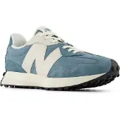 New Balance for woman. U327V1_LI Shoes 327 blue (37.5), Flat, Suede, Laces, Casual