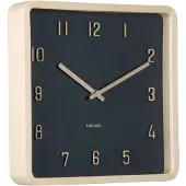 Karlsson seinäkello Nervadura Square black KA6118BK