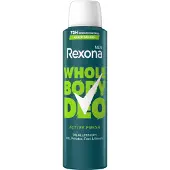 Rexona Men Whole Body Active Fresh 150ml deo spray