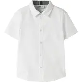 Name it Nkmnewsa Ss Shirt Noos - White - 158-164