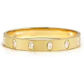 Nomination Pretty Bangles teräs rannekoru kulta M-koko 029538/020