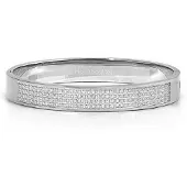 Nomination Pretty Bangles teräs rannekoru zirkonia M-koko 029535/001