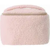 Soft Spell Blush Cloud Beauty Case Large Makeup Bag Teddy