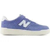 New Balance unisex for kids. P080V2_KL Shoes 080 Bungee Lace blue (35), Leather, Flat, Laces, Casual, children's fashion