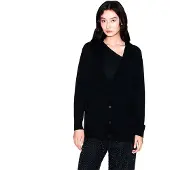 Armani Exchange for woman. XW001879AF11956UC001 Relaxed cardigan black (XS), Casual, Wool