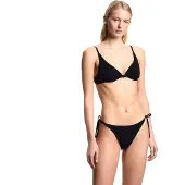 Emporio Armani for woman. EW003284_AF23750 Bikini Smoking Stitch black (XL), Beachwear, Polyamide