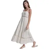 DKNY Dw9500740 Hihaton Pitkä Mekko