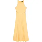 Armani Exchange for woman. XW001971AF21553U2149 Maxi dress yellow (M), Casual, Party, Polyester, Sleeveless / Straps