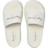 Pepe Jeans for woman. PLS700001 Bella Log Sandals white (36), 1 to 3 cm, None, Casual