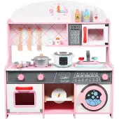 KidsDreamStore Kids Zone Sweet Pink leikkikeittiö