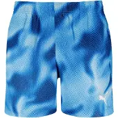Puma Men Printed Rasterized Mid Shorts 1P - Blue - L