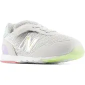 New Balance unisex for kids. I515V1_KL Shoes 515 Hook & Loop (23), Flat, Laces, None, Casual, Sport, Grey, children's fashion