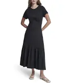 DKNY Dw9500745 Lyhythihainen Pitkä Mekko