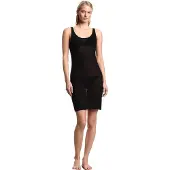 Emporio Armani for woman. EW002738_AF19043 Lounge dress black (L), Casual, Viscose, Sleeveless / Straps