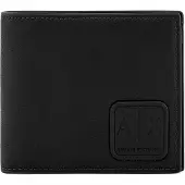 Armani Exchange for man. XM000167AF22653MC105 Relief wallet black (OSFA), Casual, Polyester