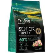 Profine - Koiran kuivaruoka Senior Kalkkuna & Peruna 3 kg - Koirat - Koiranruoka - Kuivaruoka