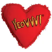 Yeowww! - Catnip Cat Toy Heart Attack Red 11cm - Kissat - Kissan lelut ja kissan huiskat - Pehmeät kissan lelut