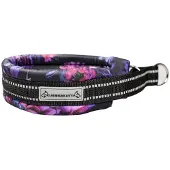 Kusse & Kutta Kusse&Kutta extraleveä lycra-panta, violetit kukat