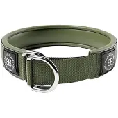 BullyBillows koiran puolikiristävä panta 5 cm, khaki