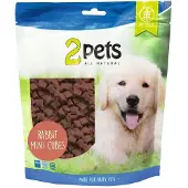 2pets - Dogsnack MiniCubes Rabbit 400 g - Koirat - Koiran herkut ja puruluut - Palkitsemisherkut