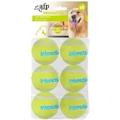 All For Paws Fetch&Treat täyttötennispallot 6,5cm 6-pack